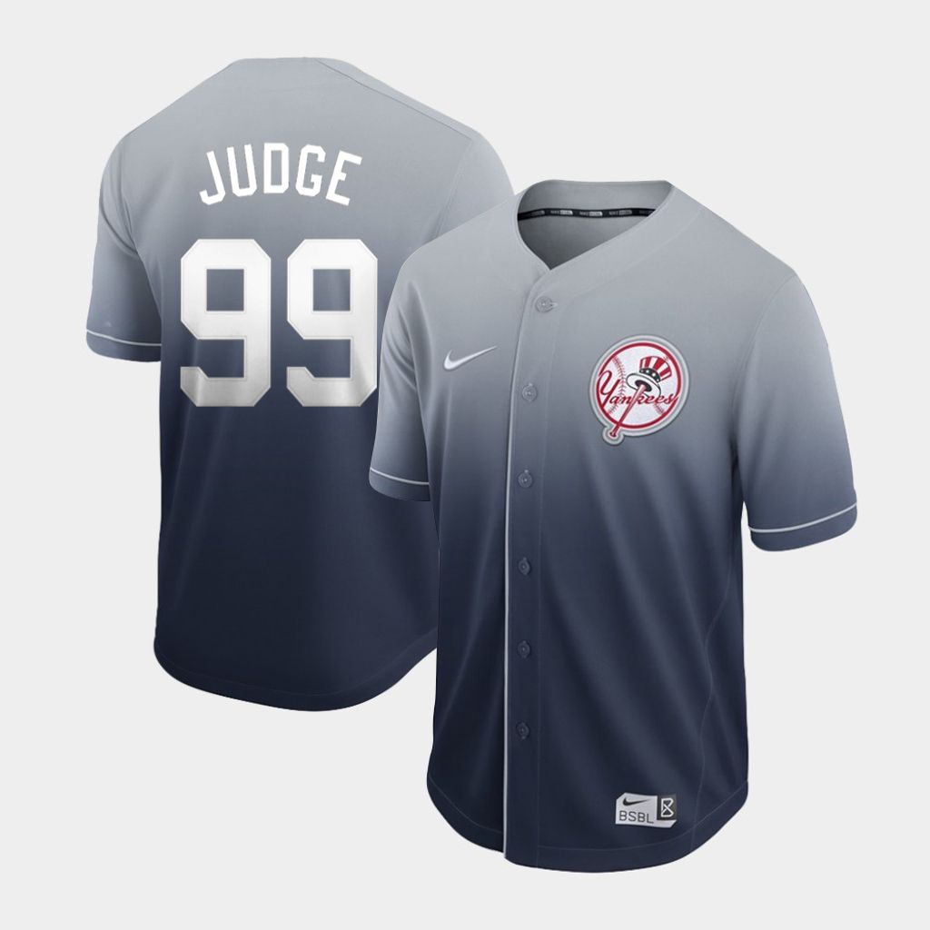 Men New York Yankees #99 Judge Nike Fade MLB Jersey->new york yankees->MLB Jersey